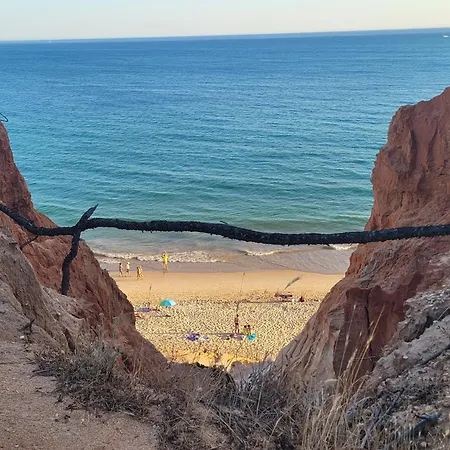 度假居 Falesia Townhouse - Walk To - Pool - Garage 阿尔布费拉