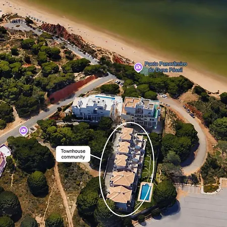 Falesia Townhouse - Walk To - Pool - Garage Feriehus Albufeira